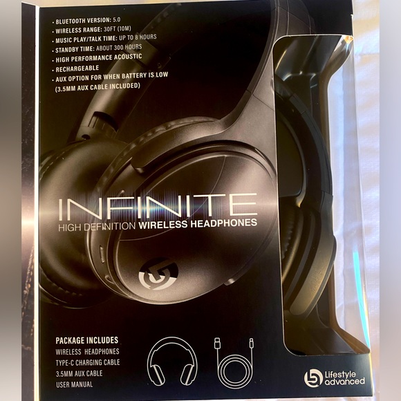 Lifestyle Advanced Infinite Wireless Headphones, Brand new in box - Picture 2 of 4
